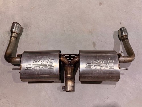 Borla type cat back - s-type, 3''
