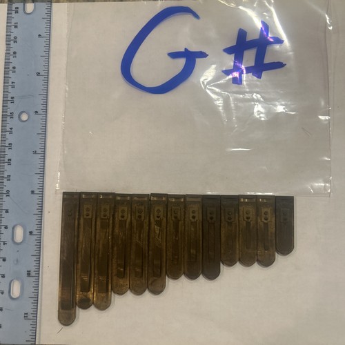 Antique brass reed from pump - reed,