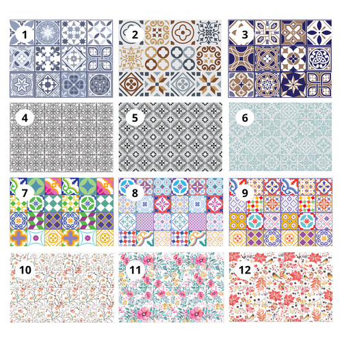 Tile stickers transfers - tile, 15