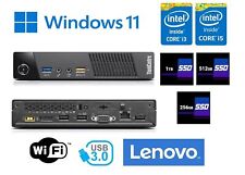 CHEAP Windows 11 Lenovo ThinkCentre Desktop PC Tiny Core i7 8Gb 16GB 1TB SSD