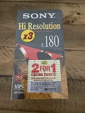 Sony VHS Blank Video