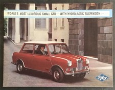 RILEY Elf Mk II Car Sales Brochure 1964-65  H&E 6476 9/64