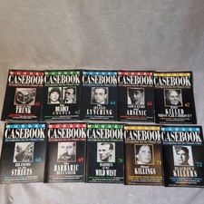Murder Casebook Magazines - Numbers 61-72 (Excl 63) / 10 Editions
