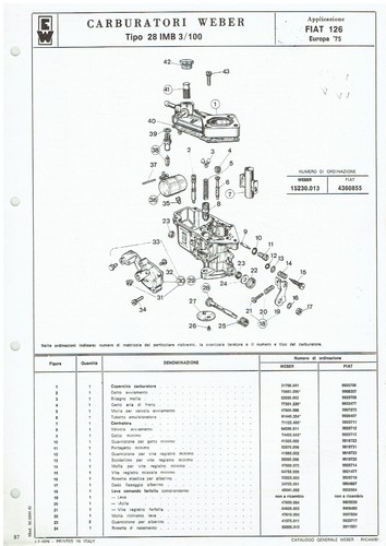 Fiat 126 weber - 126, 28