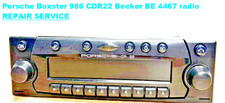 Porsche Boxster 986 CDR22 Becker BE 4467 radio display REPAIR SERVICE