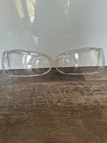 Pair clear headlight lens - pair, of