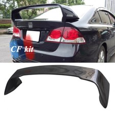 Carbon Fiber Rear Trunk Spoiler Wing For Honda Civic TR 2006-2011 MUGEN Style