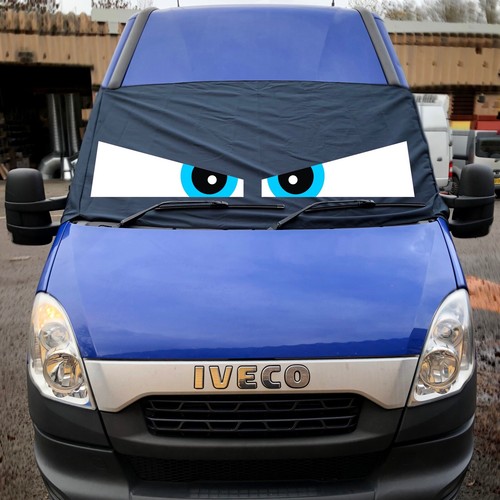 Iveco black out blind window - black,