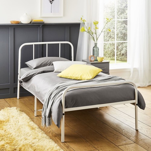Single bed frame - bed, metal