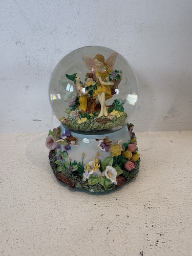 Vintage fairy musical snow - fairy,