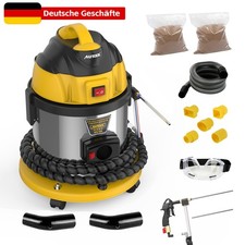 AUTOOL HTS558 Walnut Powder Sandblaster Sandblasting Machine Inlet Valve Cleaning