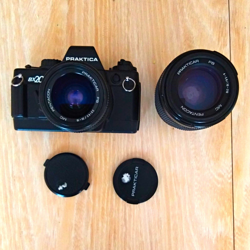 Praktica bx20 black 35mm slr - black,