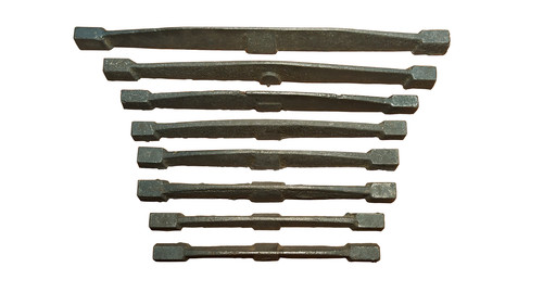 Fire grate cast iron single - cast,
