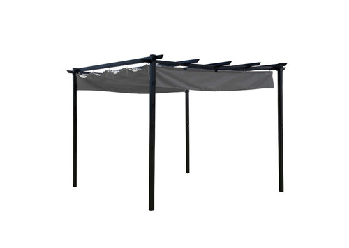 Steel pergola gazebo - x,