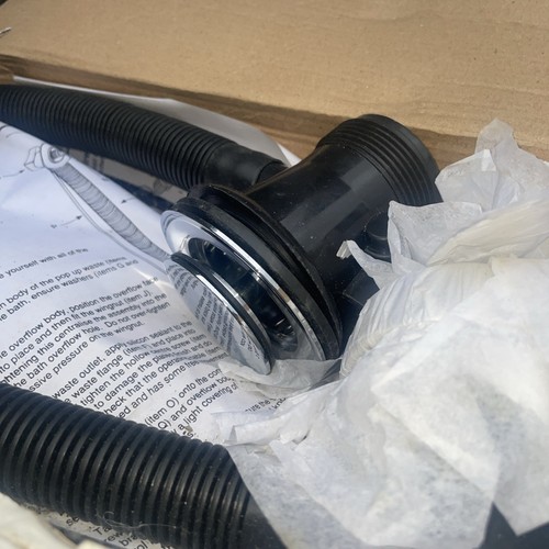 Sprung plug bath waste - plug,