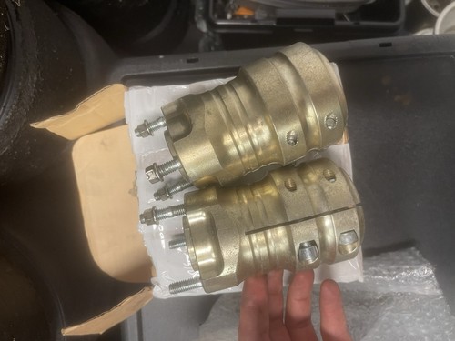 Double bolted long rear hubs - double,