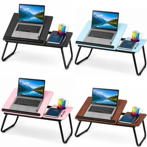 Laptop table foldable with - table,