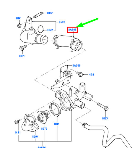 Ford transit mk3 thermostat - transit,