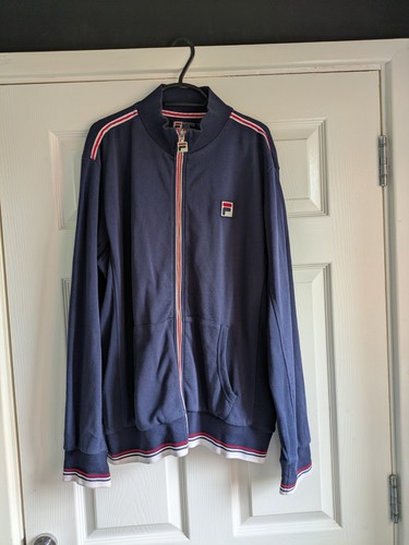 Mens navy vintage fila white - mens,