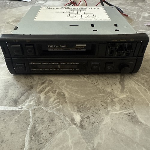 Pye car radio - pye, player
