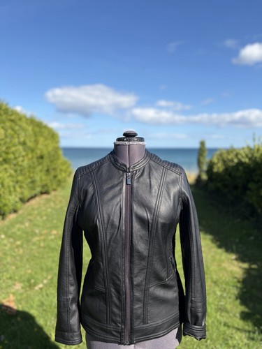 Wallis black faux - faux, petite
