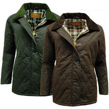 Women's Game Zara Quilted Wax Jacket - Stylish & Durable Outdoor Jacket