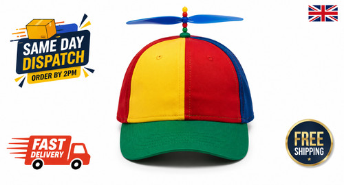 Helicopter clown hat propeller - hat,
