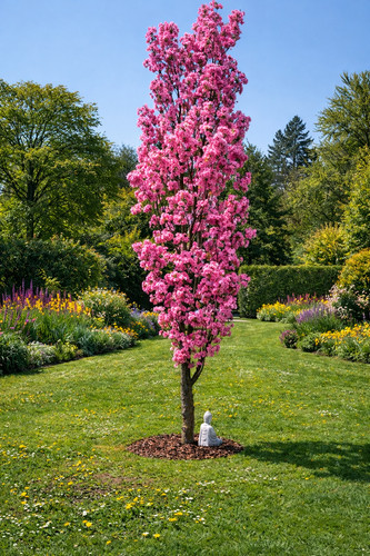Patio prunus amanogawa - patio,