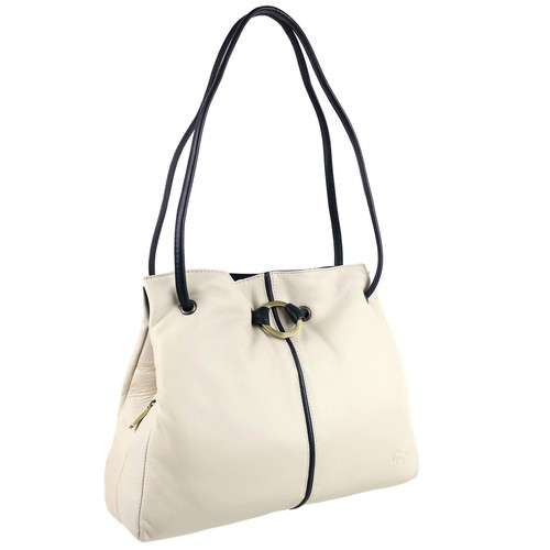 Ladies soft leather shoulder - leather,