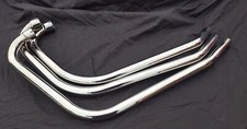 Triumph X75 Hurricane Triple Exhaust Pipes - UK Made