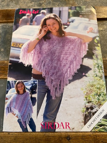 Sirdar child poncho crochet - child's,