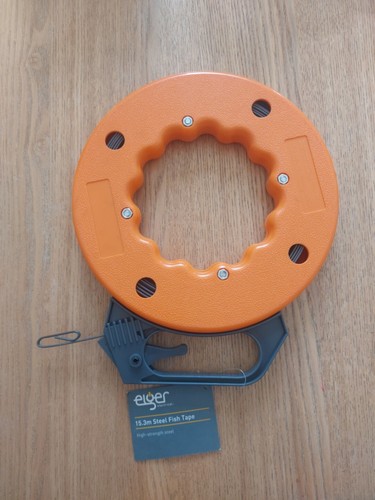 Steel fish tape 3m - fish,