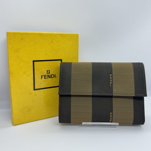 Unused fendi trifold wallet - fendi,