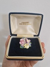 Coalport Signed China Flower