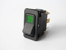 Eaton On/Off Rocker Switch On / Off Illuminated w/ Green Light  