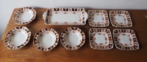 Art deco square cake plates - deco,