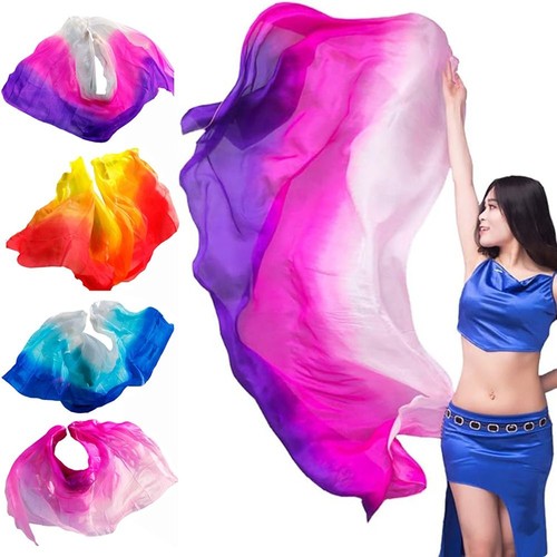 100 silk belly dance veils - belly,
