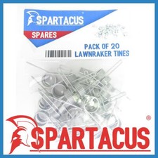 20x Spartacus Lawn Raker Tines Springs Tynes Bosch ALR900 Lawnraker Scarifier