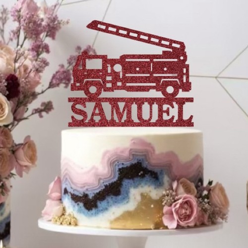 Personalised name fire - fire, engine