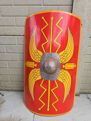 Large roman scutum shield - ,