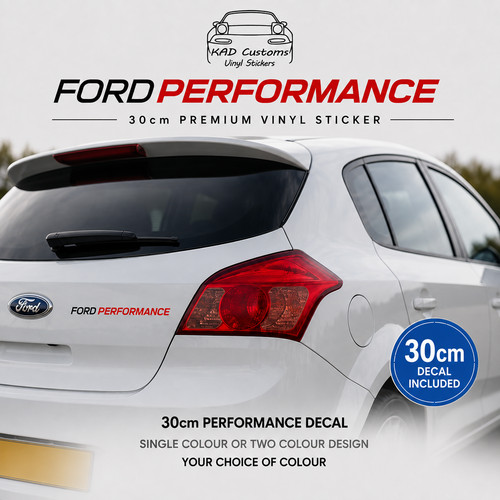 Ford performance 30cm vinyl - 30cm,