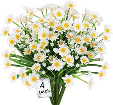 4PCS Artificial Daisy Flowers