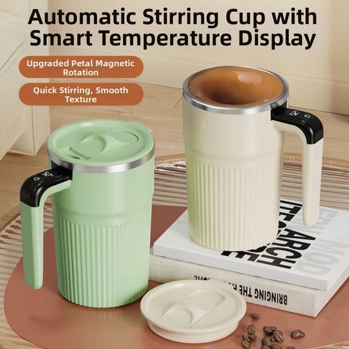Self stirring mug rechargeable - self,