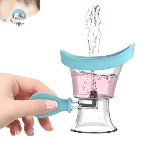Manual squeeze eyewash cup - manual,