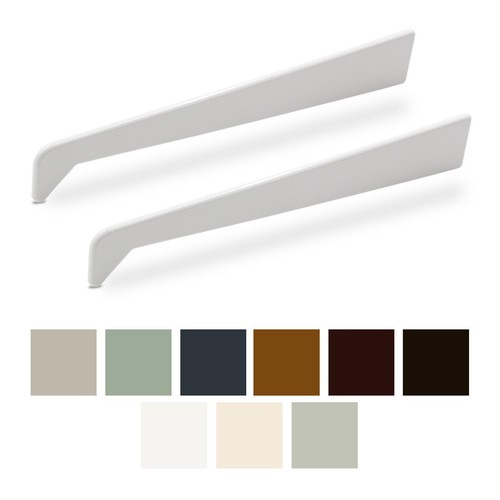 225mm upvc window sill - end, cap