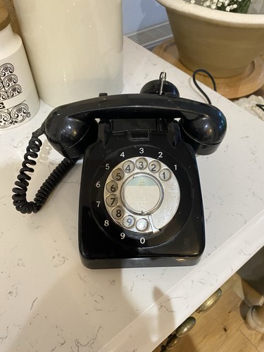 Vintage telephone handset - telephone,
