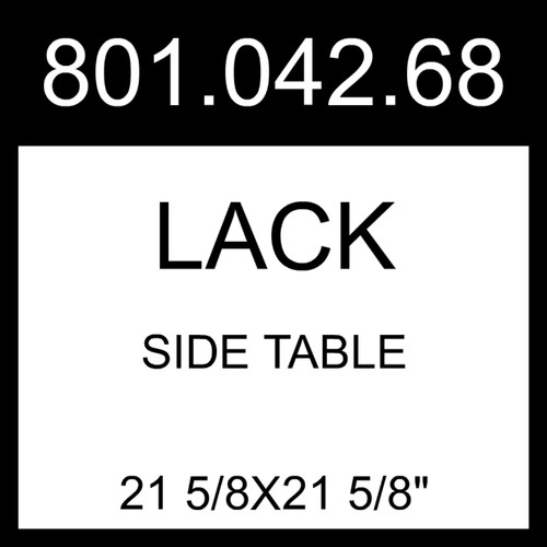 Ikea lack side table - lack,