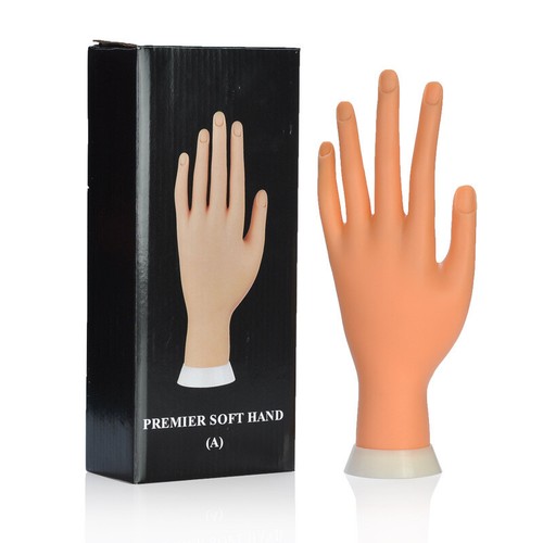 Finger model practice - model, acrylic