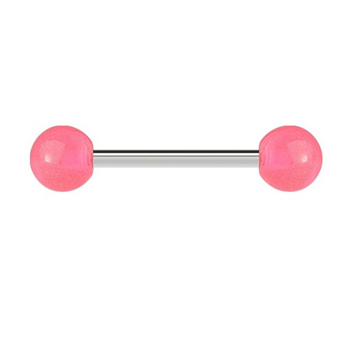 6mm 16mm pink - tongue, bar