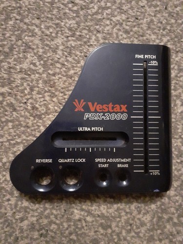 Vestax pdx2000 turntable pitch - vestax,